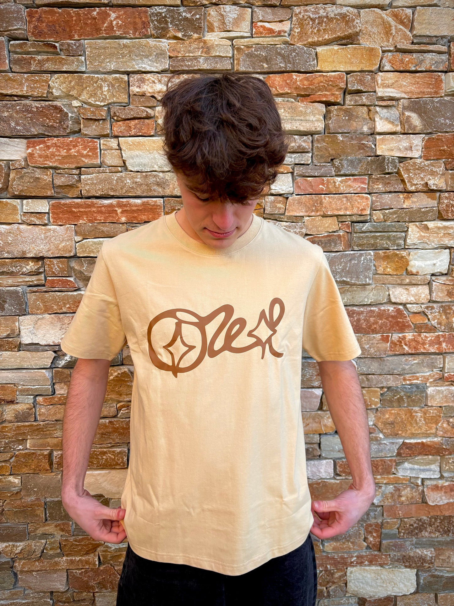 T-shirt Stellar Christmas crème