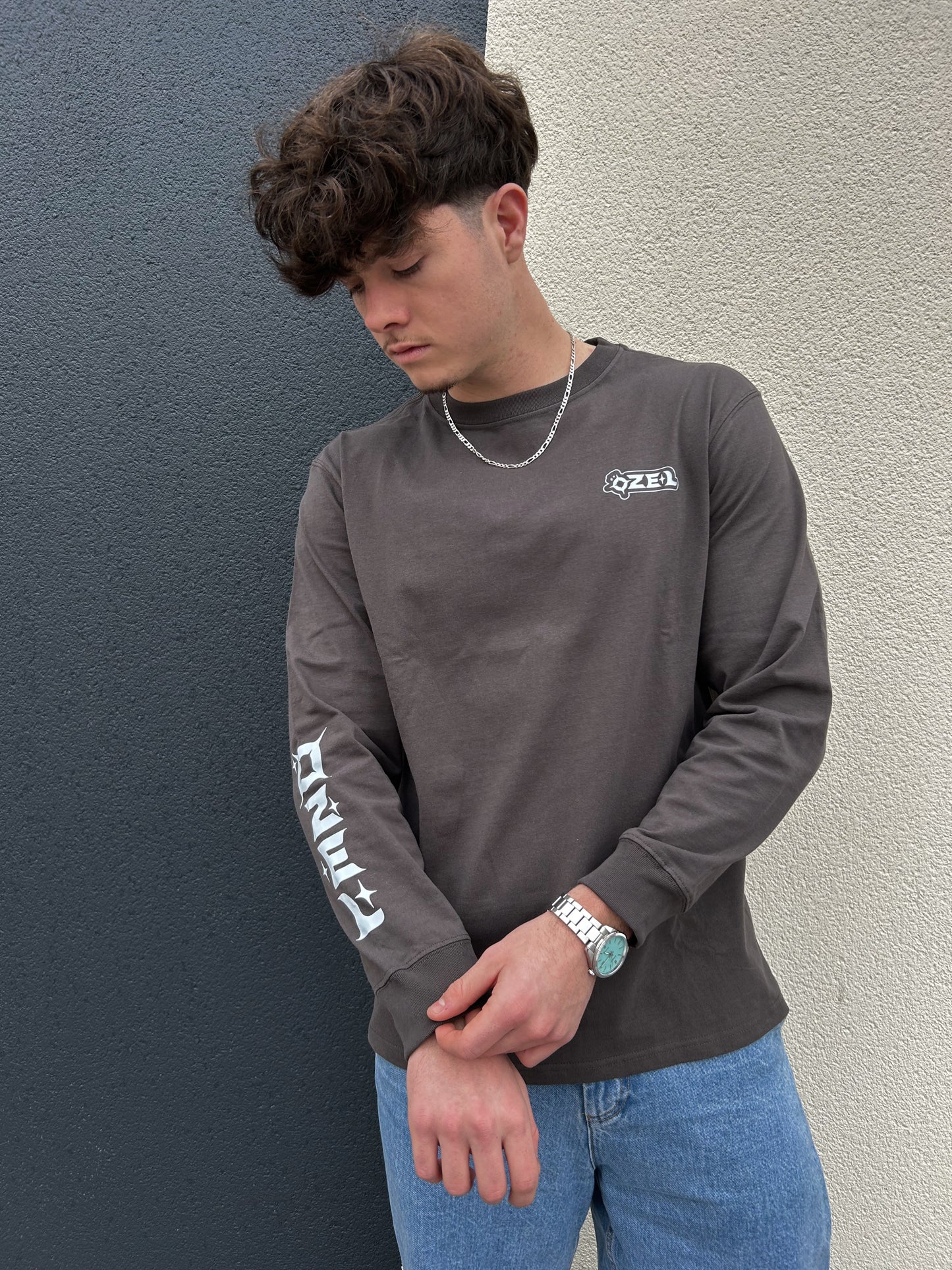 T-shirt à manches longues Stellar Christmas marron