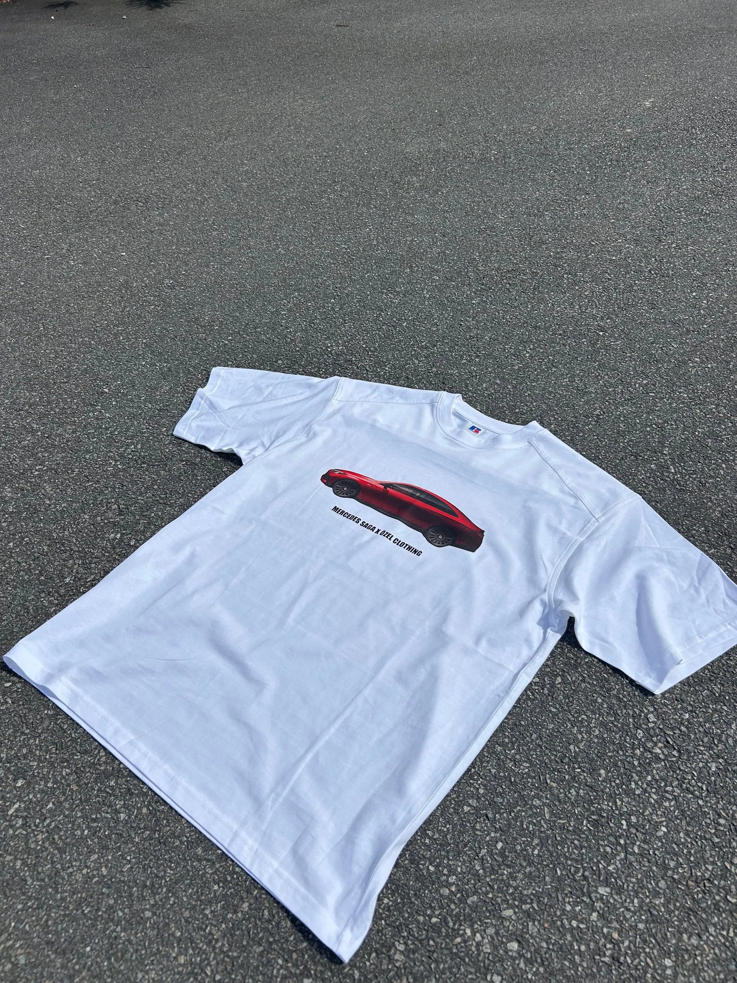 Özel X Saga Mercedes White tee Özel_clothing