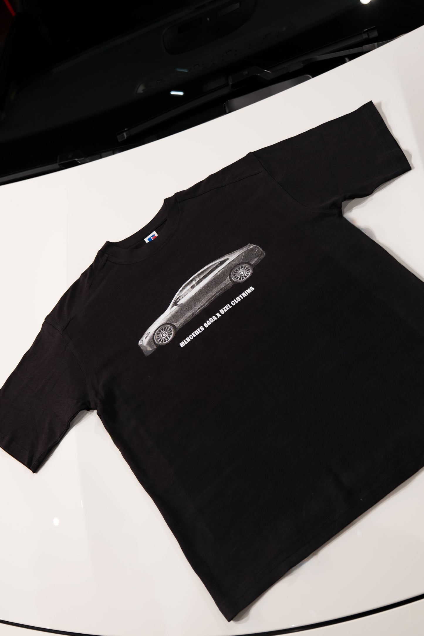 Özel X Saga Mercedes black tee Özel_clothing