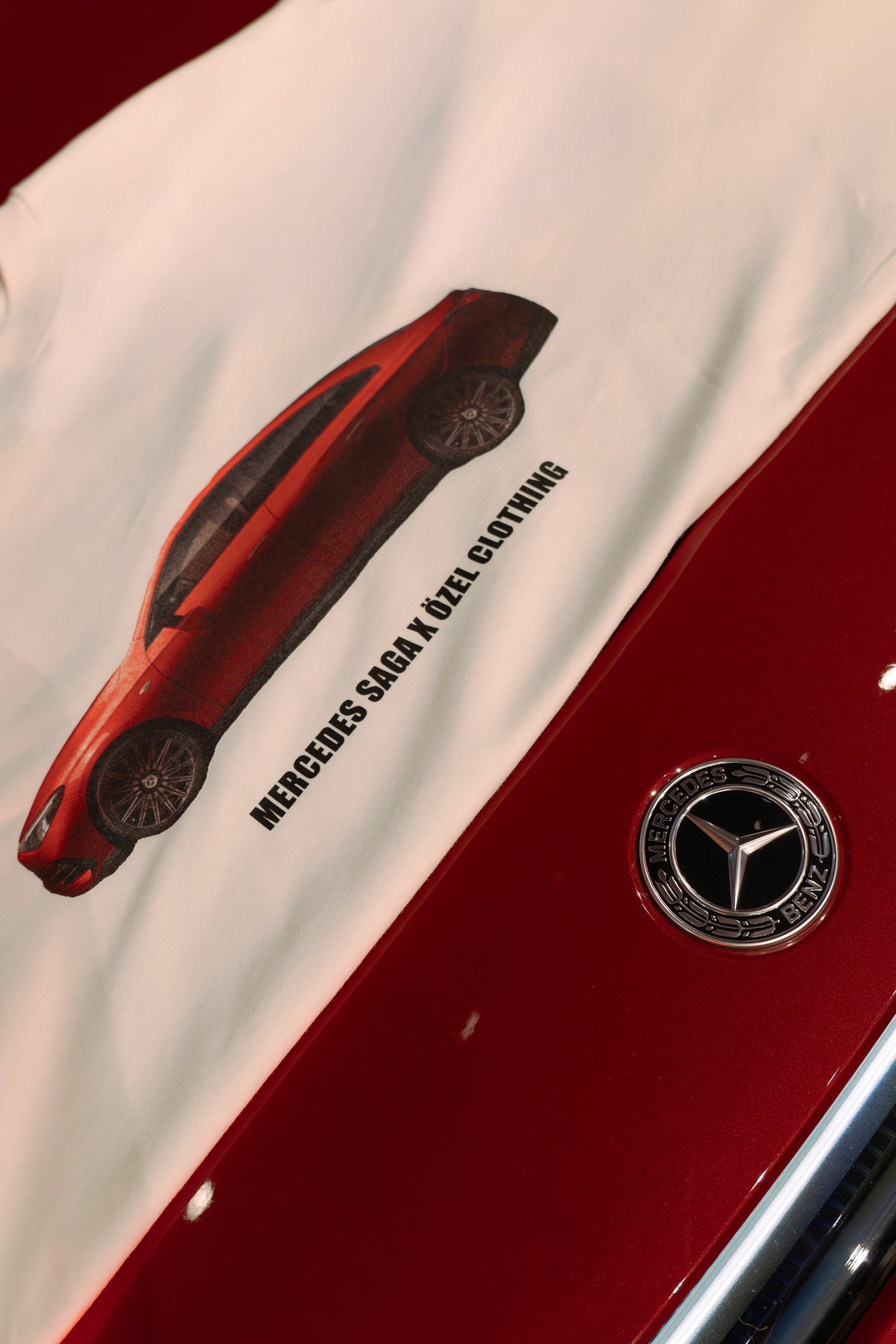 Özel X Saga Mercedes White tee Özel_clothing